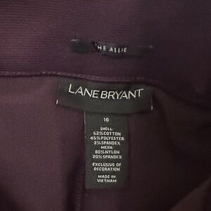 Lane Bryant Deep Purple Blouse